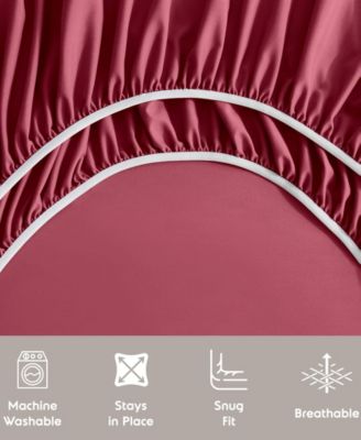 Premier Collection Deep Pocket 4 Piece Sheet Set, King