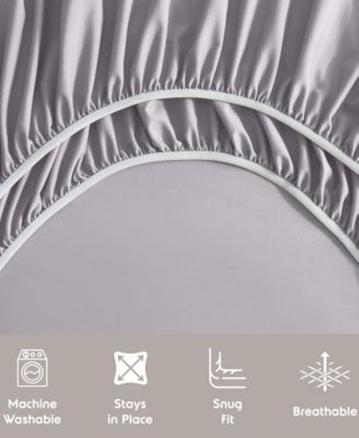 Premier Collection Deep Pocket 4 Piece Sheet Set, Full XL