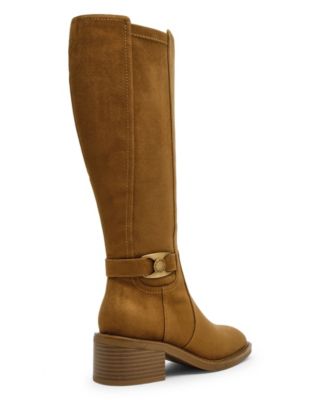 Women's Anessa Block Heel Knee High Boots