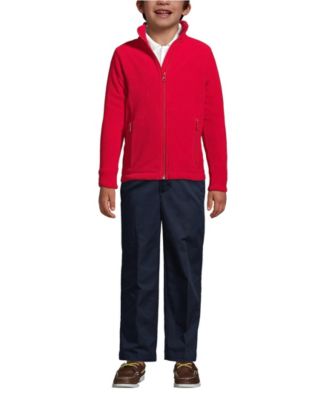Girls Full-Zip Mid-Weight Fleece Jacket