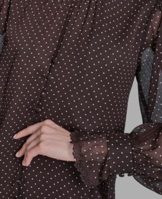 Women's V-Neck Embroidered Top