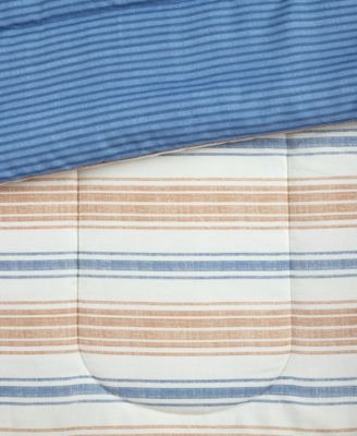 Macy's Cloud Stripe 3-Pc. Comforter Sets