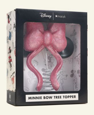 Minnie Mouse Bow Tree Topper, Macy's Exclusive