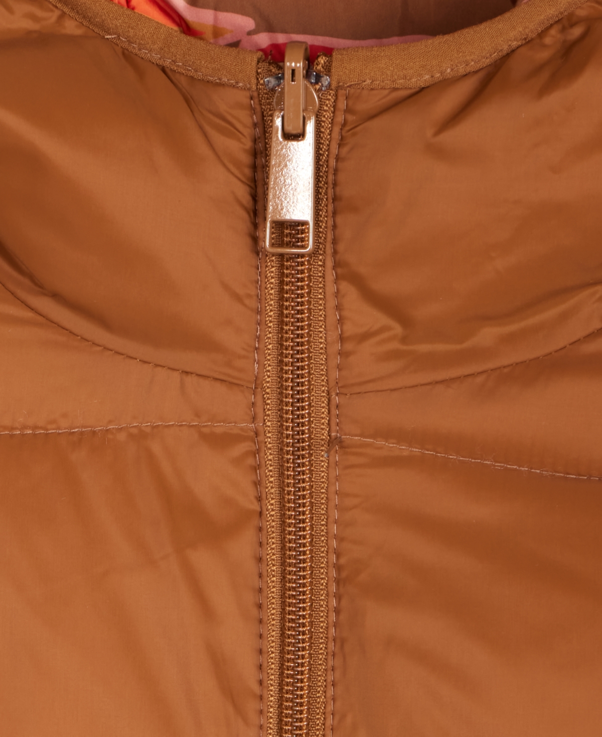 Mode Of One Men's Reversible Hooded Puffer Jacket, Macy's Exclusive In Brown