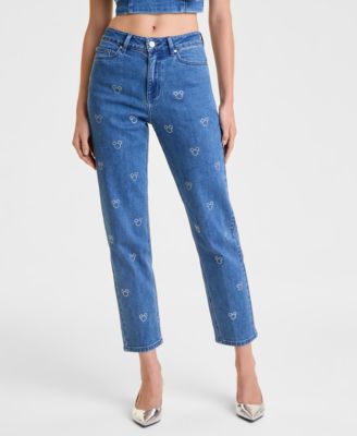 Disney | Macy's - Women's Straight-Leg Jeans Embellished with Crystals by Swarovski&reg;