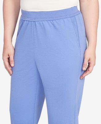 Women's Casual Vibe Cozy Medium Length Slant Pocket Pants