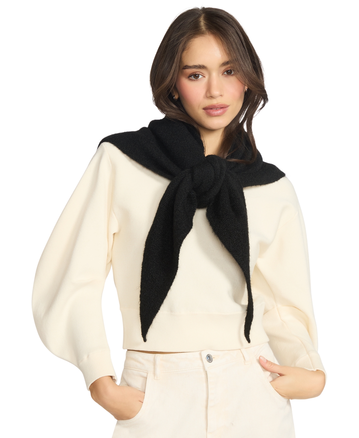 Steve Madden Women's Solid Triangle Scarf
