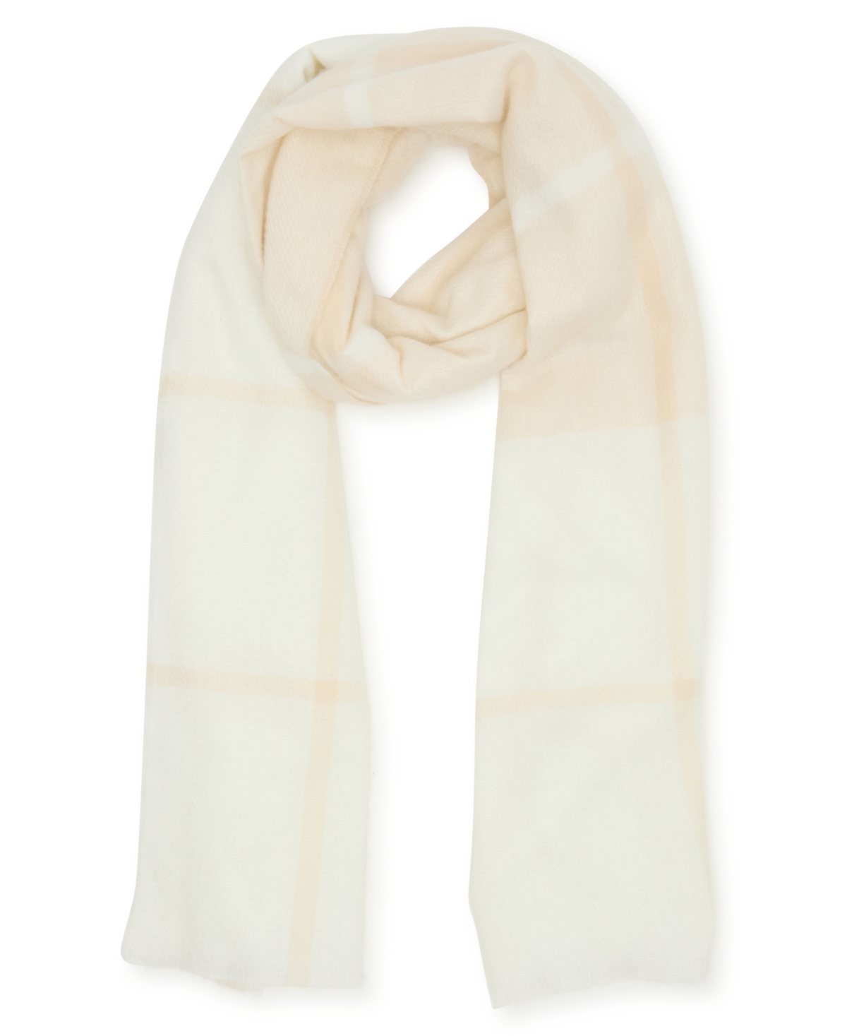 Steve Madden Women's Plaid Blanket Wrap Scarf