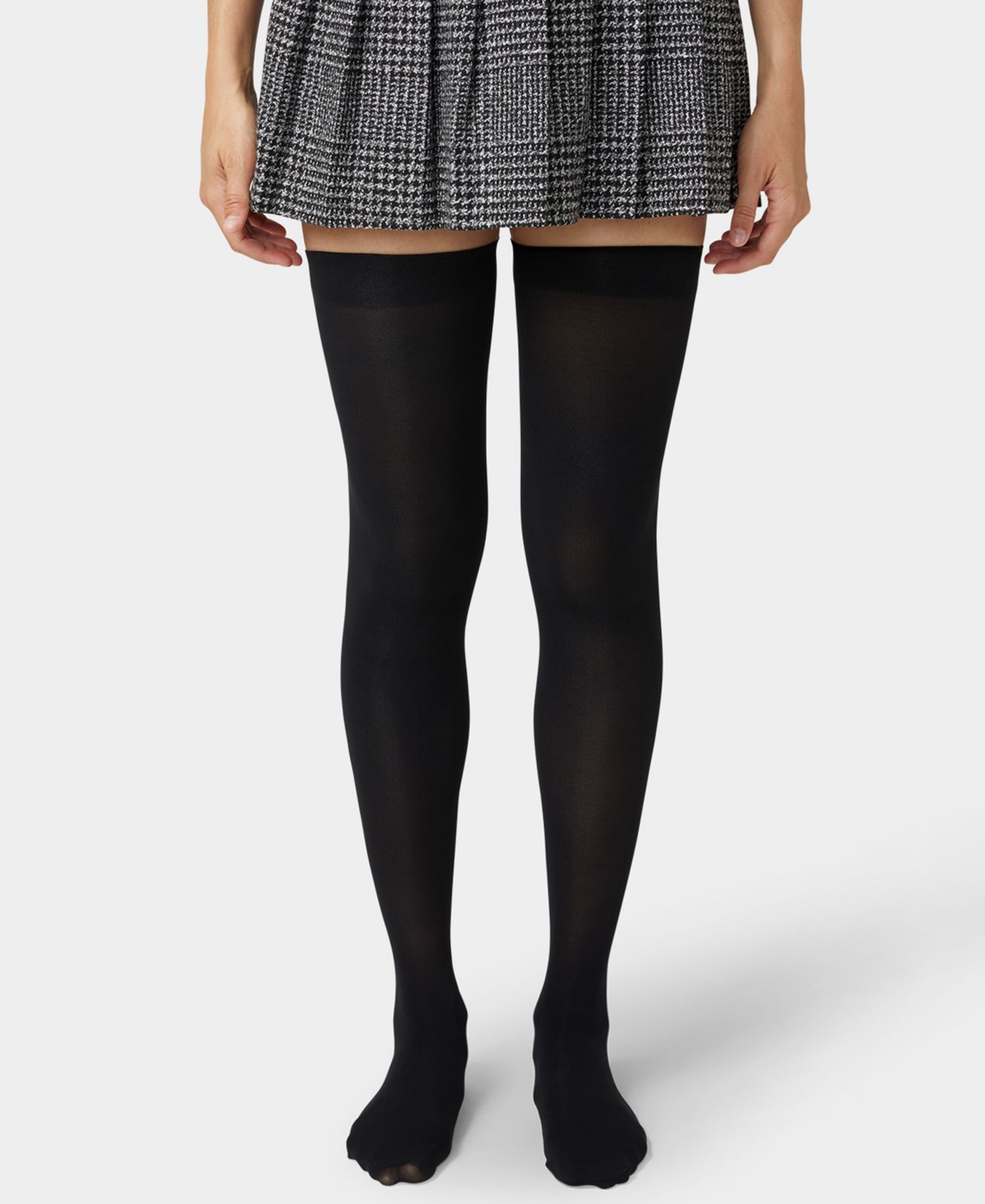 Women's Opaque Over The Knee Socks