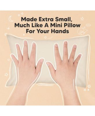 Mini Toddler Pillow and Pillowcase for Crib, 9x13 Small Pillow for Toddler, Kids Travel Pillow