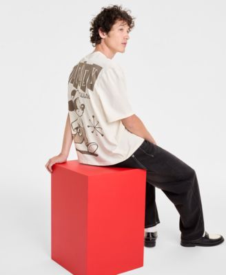 Men's Mickey Mouse Graphic Short-Sleeve T-Shirt, Macy's Exclusive