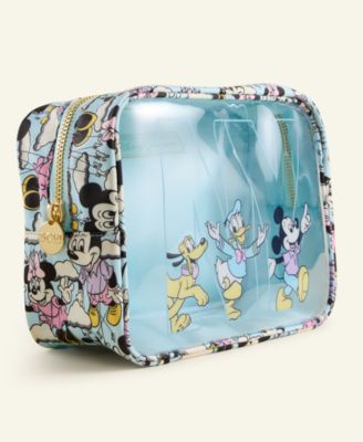 Disney | Macy's Mickey & Friends Top-Zip Clear Front Large Pouch, Macy's Exclusive