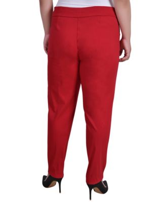 Plus Size Slim Pull On Pants
