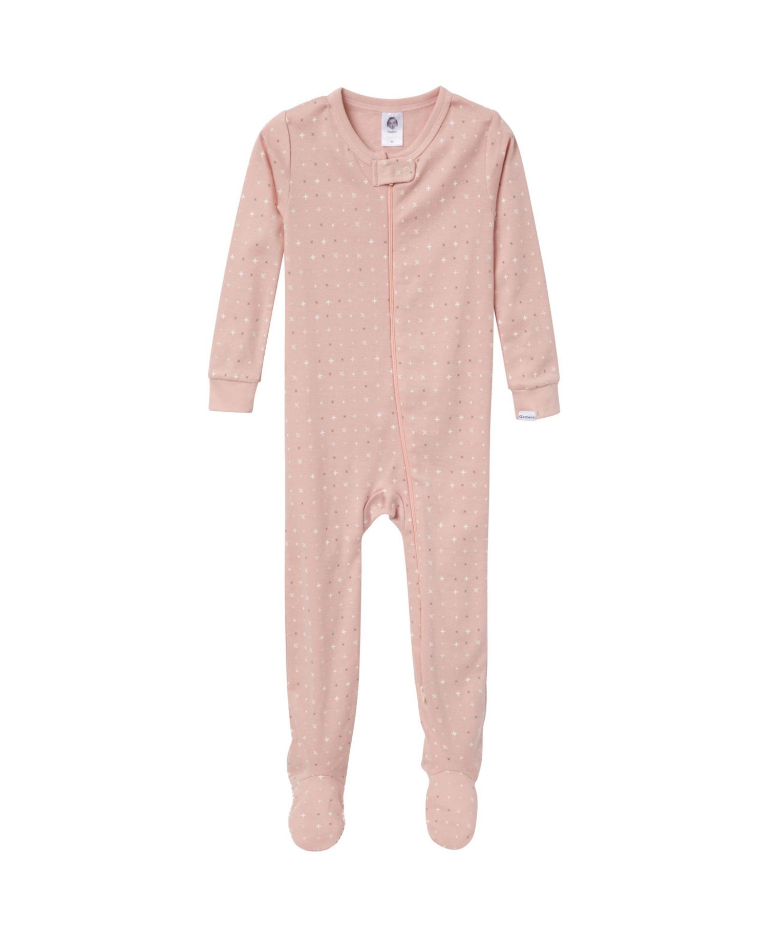 Baby Gender Neutral Snug Fit Footed Pajamas, 2-Pack, Dog