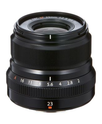 Fujifilm XF 23mm (35mm) F/2R WR Lens, Black - Bundle with Hoya 43mm 10-Layer HMC Multi-Coated UV Filter, Hoya 43mm HMC Multi-Coated Circular