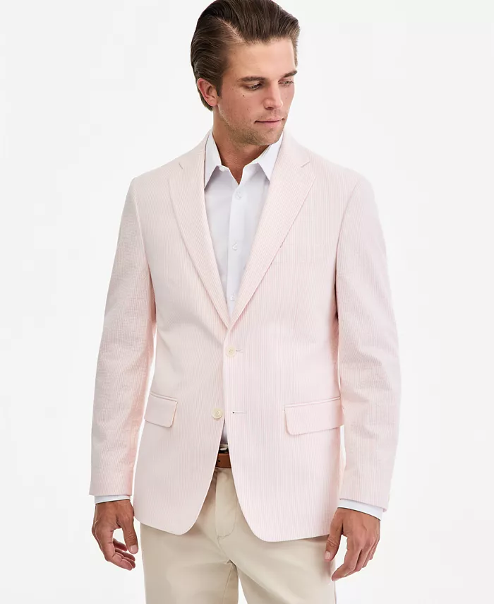 Men's Modern-Fit Seersucker Sport Coat - thumbnail 5