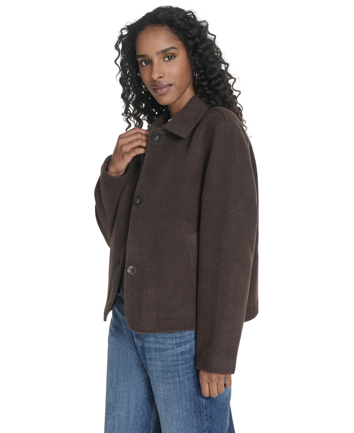 Levi's Women's Laydown Collar Jacket In Green