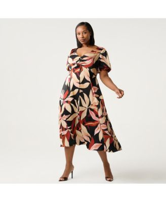 Laura Puff Sleeve Dress