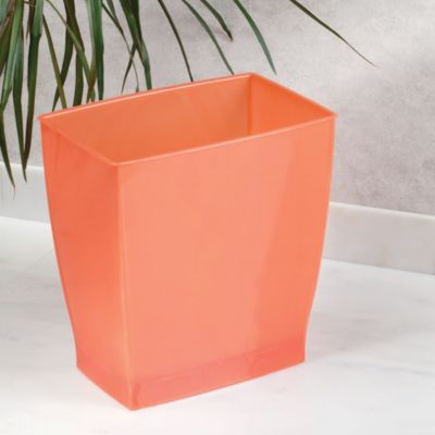 Rectangular Trash Can, 2.5 Gal. / 9.5 Liter, 2-Pack, Tango, Made in USA