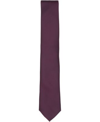 Men's Gilded Solid Slim Tie, Macy's Exclusive