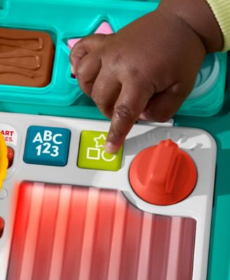 Laugh and Learn 4-in-1 Snack Cart Walker, 14 Play Pieces