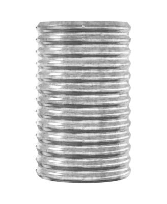 Garden Raised Bed Silver Powder-coated steel Large Durable