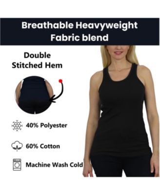 Women's Loose Fit Ribbed Tank Top