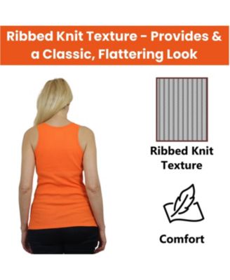 Women's Loose Fit Ribbed Tank Top