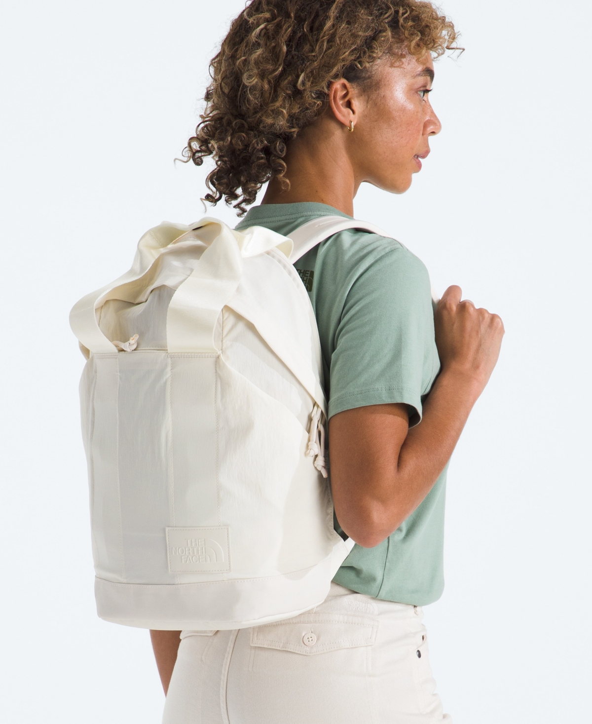 The North Face Women's Never Stop Stand-up Daypack In White