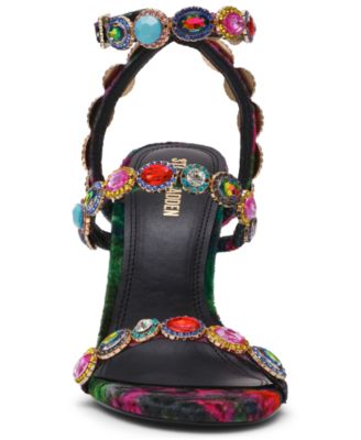 Tamala Gemstone-Embellished Strappy Dress Sandals