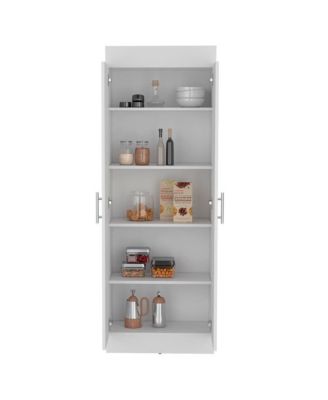 Pantry Cabinet Clinton, kitchen, White