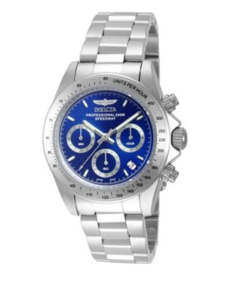 Men's 14382 Speedway Quartz Chronograph Blue Dial Watch