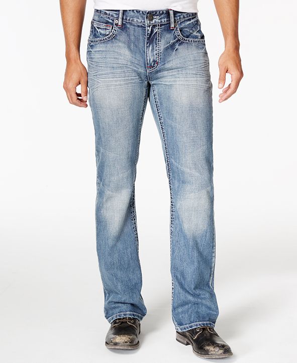 INC International Concepts INC Men's Modern Bootcut Jeans, Created for ...