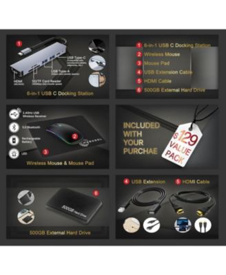 Vivobook Laptop 2025 Ultra Portable Business Computer, 14" FHD Display, 16GB RAM, 1TB Storage (512GB SSD + 500GB Ext), 6-Core Intel i3-1315U, MarxsolAccessory, Win 11 Pro, Lifetime Office 2024