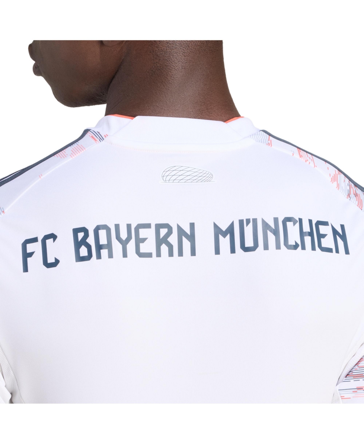 Adidas Men's White Bayern Munich 2025/26 Away Replica Jersey