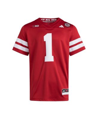 Men's 1 Scarlet Nebraska Huskers Premier Jersey