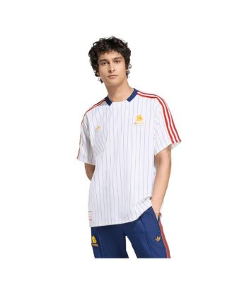 adidas - Men's and Women's White AS Roma Terrace Icons Jersey