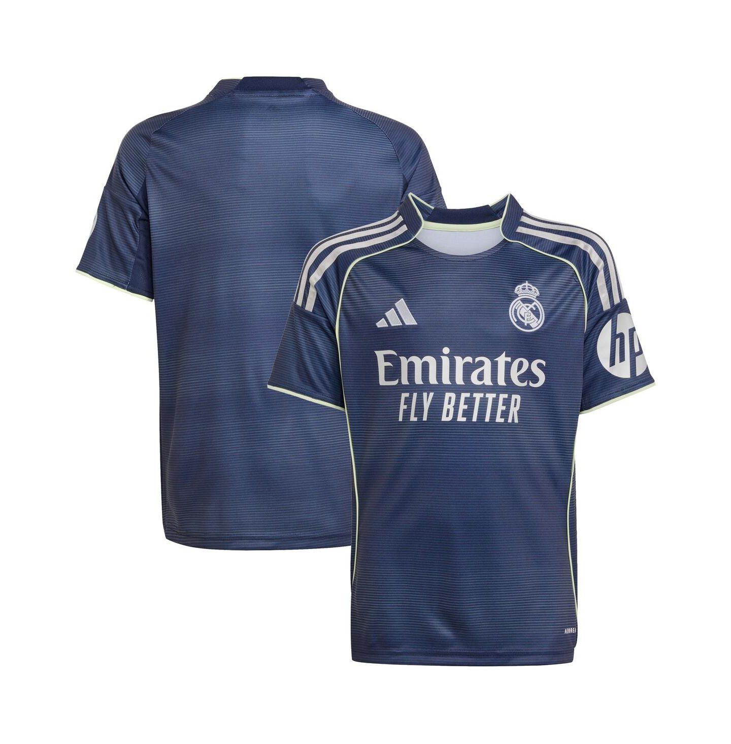 Детская гостевая джерси adidas Real Madrid 2025/26 Away Replica, синяя — фото 1