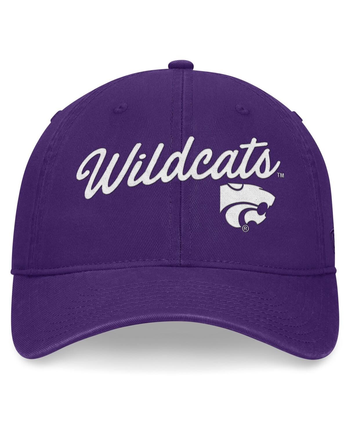 Top Of The World Men's Purple Kansas State Wildcats Heritage Ceecee Adjustable Hat In Purple