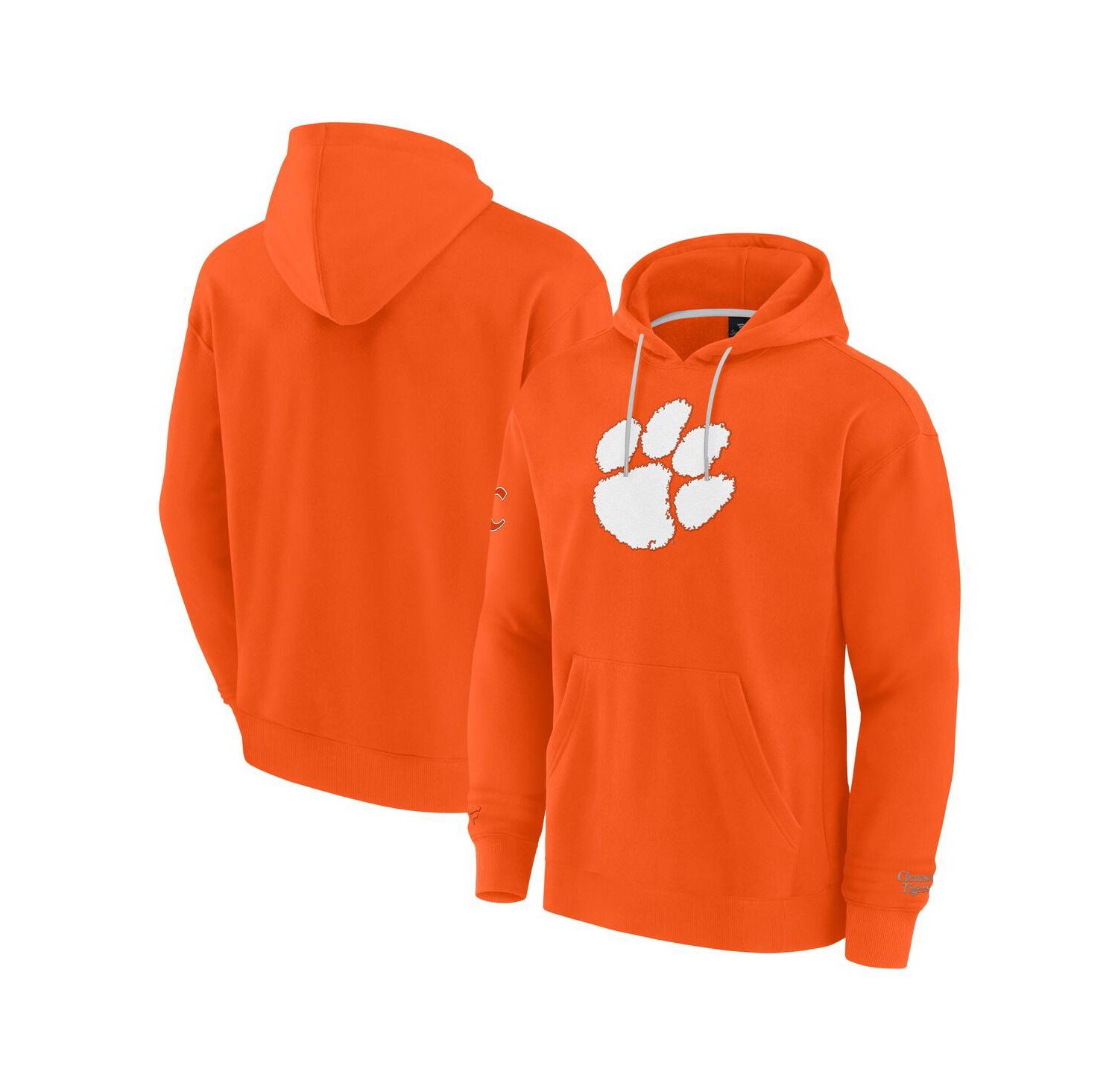 Men's Orange Clemson Tigers Elements Pace Pullover Hoodie
