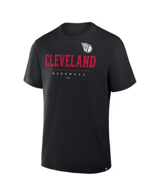 Men's Black Cleveland Guardians Color Pop Legacy Clubhouse T-Shirt