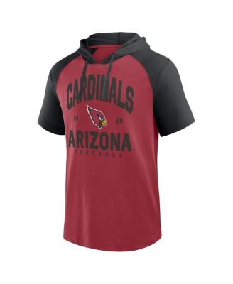 Men's Cardinal Arizona Cardinals Prime Hoodie T-Shirt