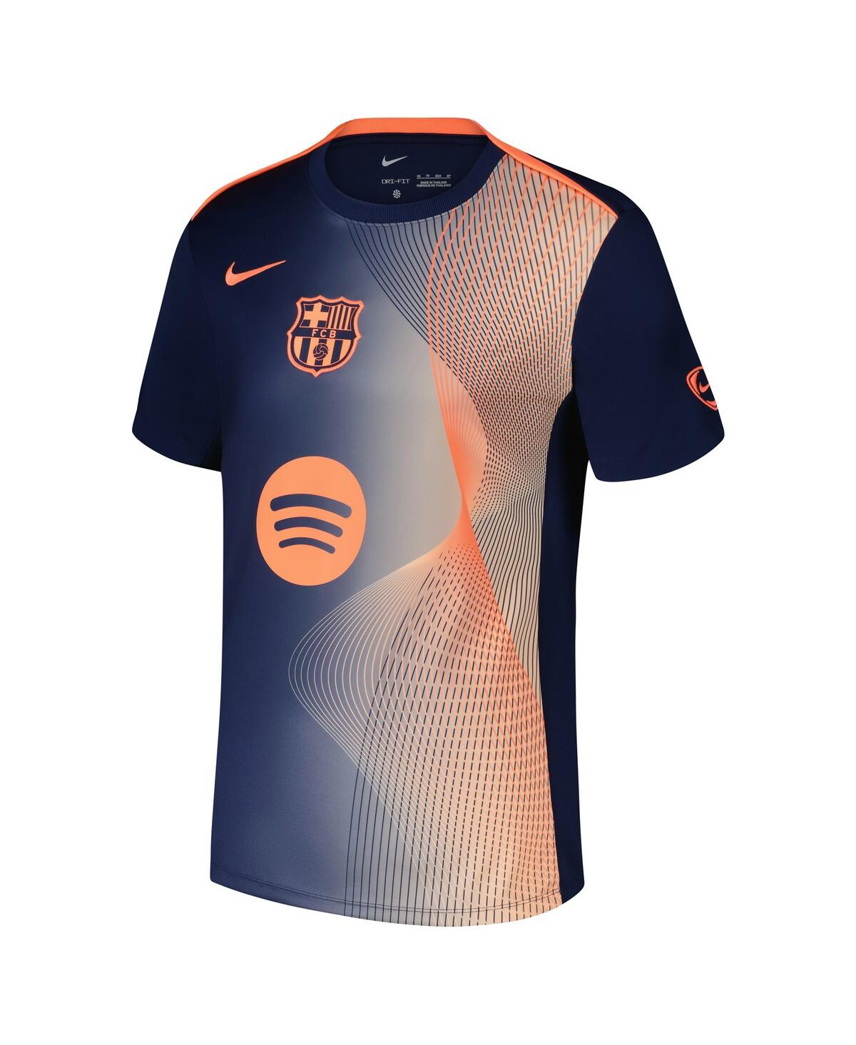 Nike Men's Navy Barcelona Third 2025/26 Academy Pro Pre-Match Jersey