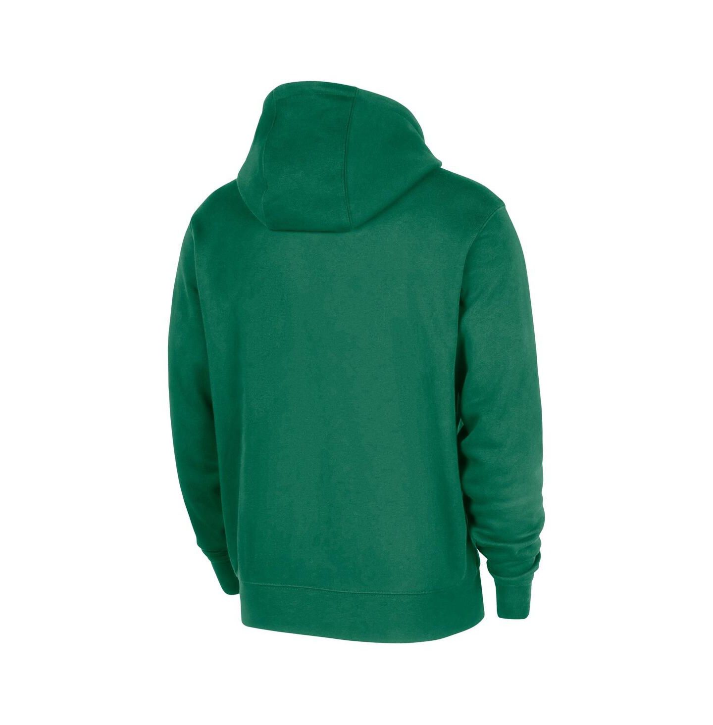 Мужское худи Nike Kelly Green Boston Celtics 2025/26 Authentic Practice Club Pullover — фото 3
