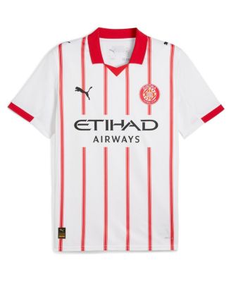 Men's White Girona FC 2025/26 Replica Home Jersey