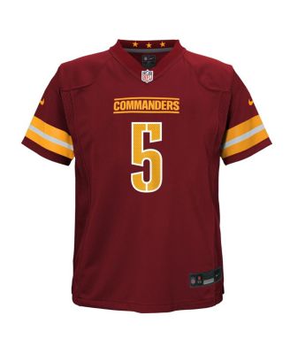 Preschool Jayden Daniels Burgundy Washington Commanders Team Player Game Jersey