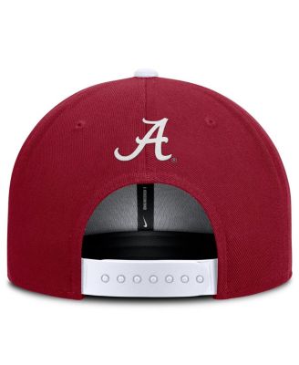 Men's Crimson/White Alabama Crimson Tide 2025 On-Field Patch Pro Dri-FIT Snapback Hat