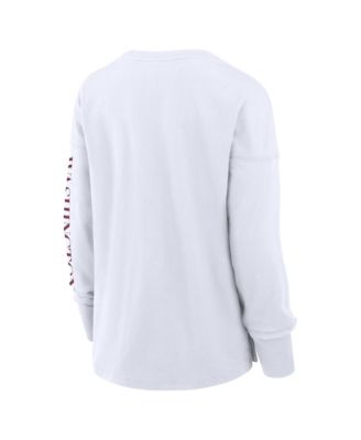 Women's White Washington Commanders Hometown Legacy Long Sleeve T-Shirt