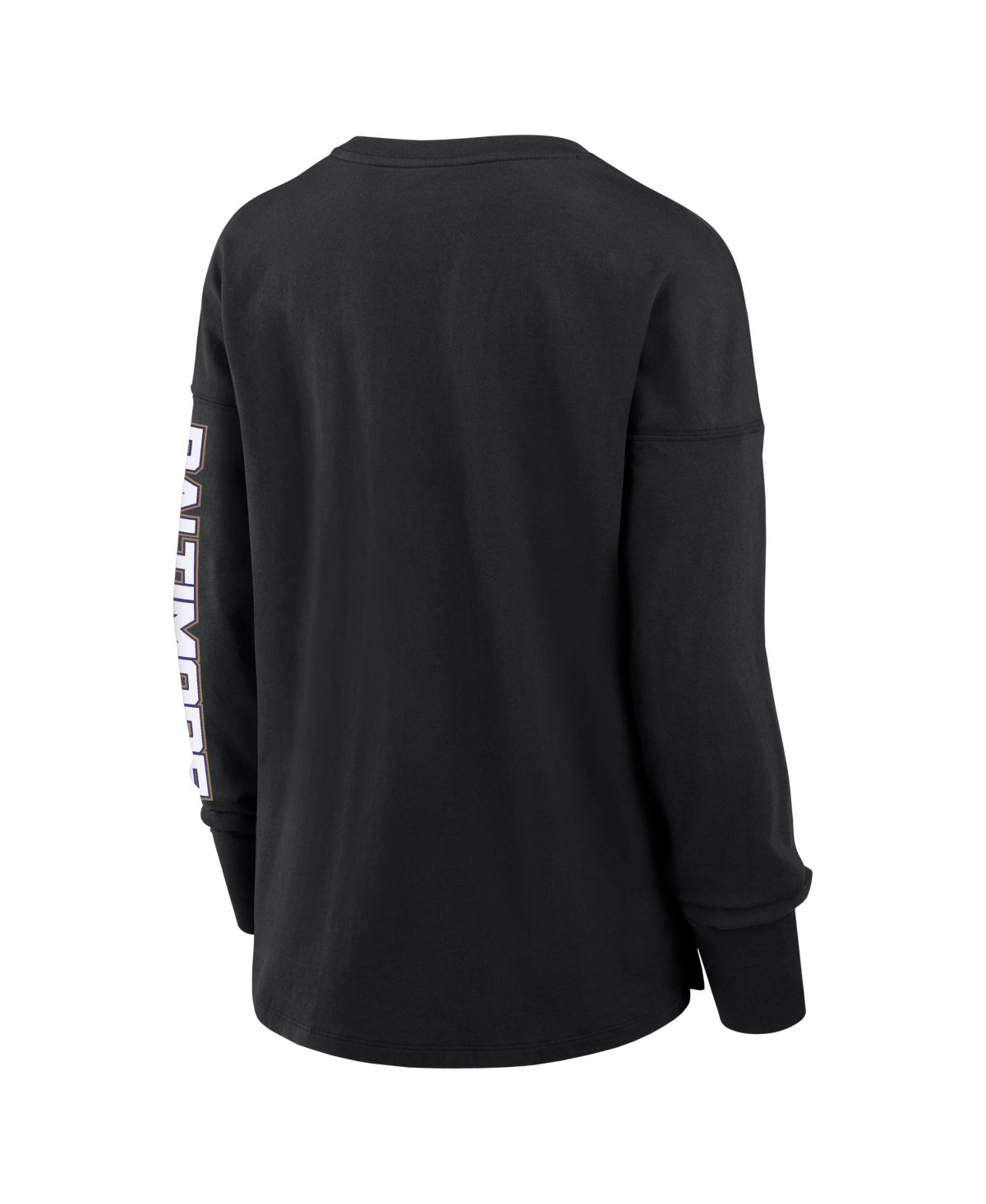 Fanatics Women's Black Baltimore Ravens Hometown Legacy Long Sleeve T-shirt In Black