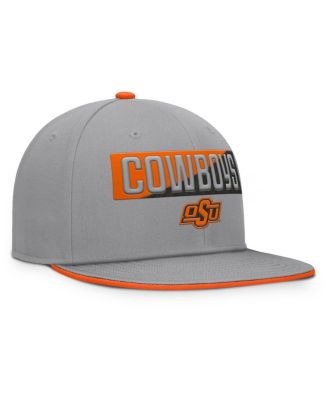 Men's Gray Oklahoma State Cowboys Duo Snapback Hat